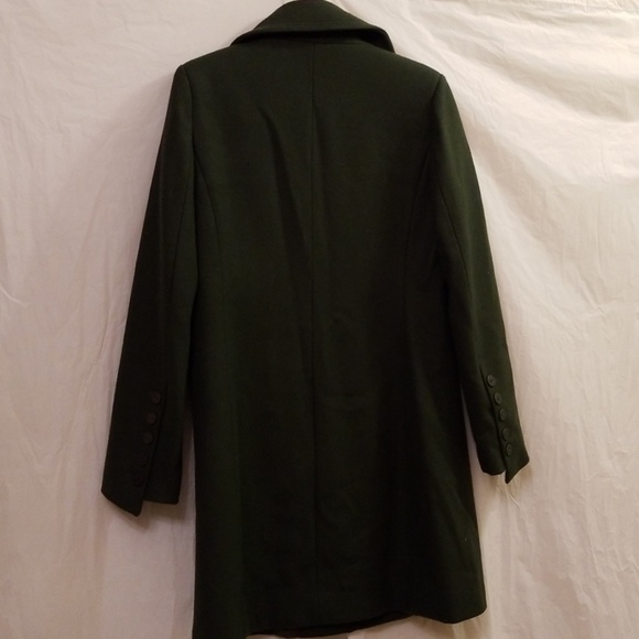 Tahari green coat, beautiful - Picture 5 of 5
